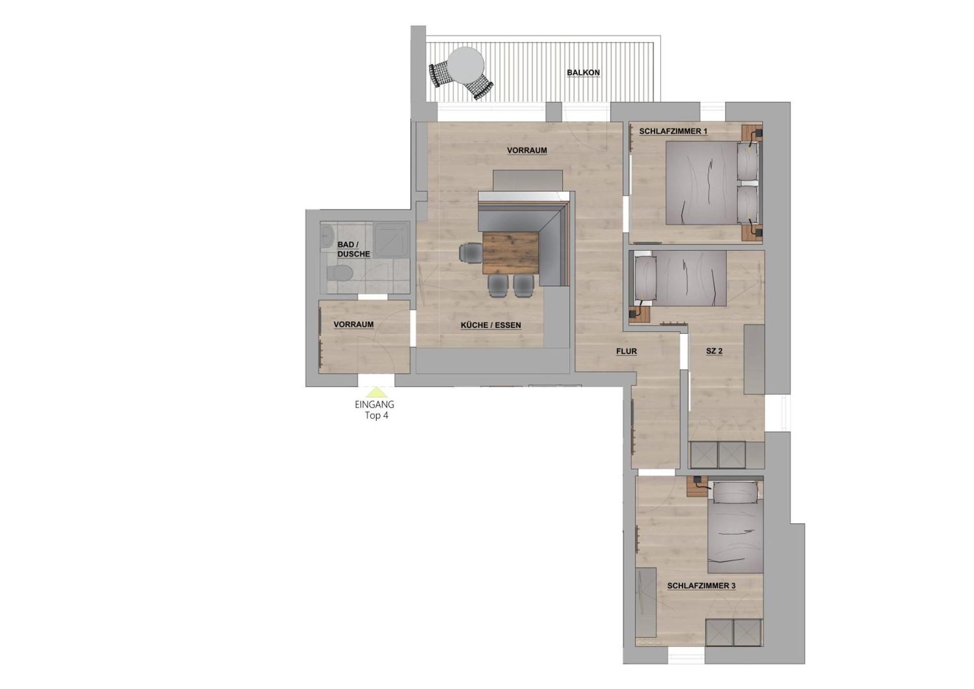 Kuckuck Hinterthal - Appartements Номер фото